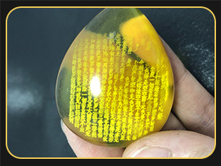 享刻玉石雕刻機蜜蠟琥珀雕刻案例