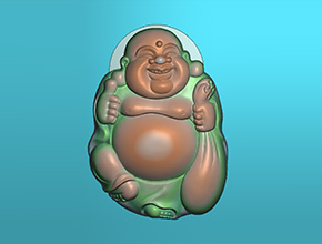 【大肚佛】玉石雕刻圖案大全_玉雕機