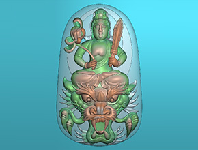 【觀音牌】浮雕系列 玉器雕刻機精度圖紙下載