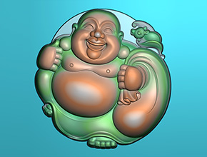 【佛公】浮雕系列 玉器自動雕刻機電腦玉雕圖案