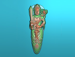 【玉雕觀音】浮雕系列 電腦玉石雕刻機圖案大全