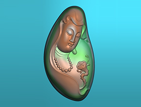 【翡翠觀音雕刻圖片大全】浮雕系列 數控玉雕機