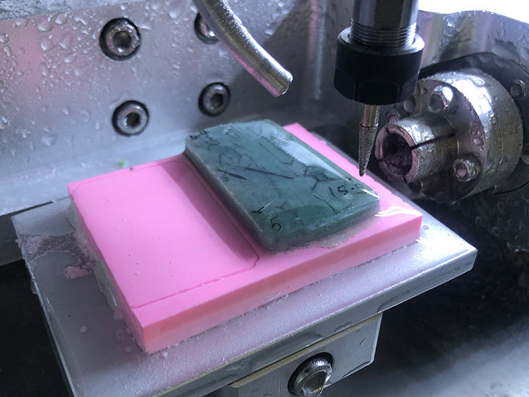 小型自動(dòng)玉石雕刻機(jī)