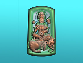 【普賢觀音】玉石雕刻常見玉雕圖案