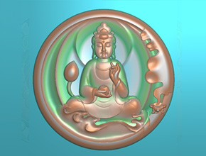 翡翠圓牌觀音圖案大全_玉雕機電腦圖紙