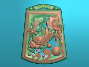 玉石雕刻設計圖案大全_享刻電腦玉雕機廠家