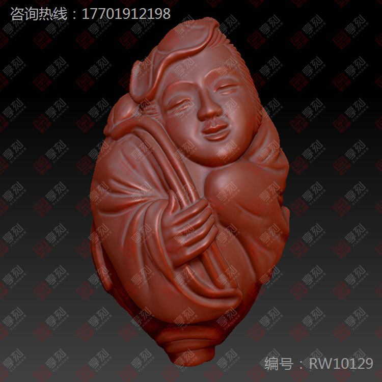 文玩手串精雕圖案