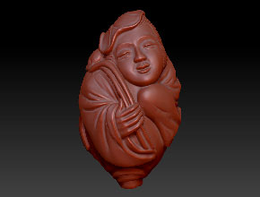 手串文玩雕機_八仙人物精雕圖案下載