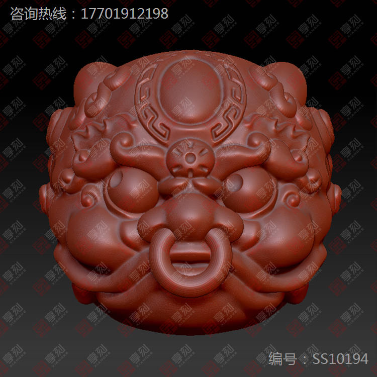 神獸珠子電腦雕刻機圖紙