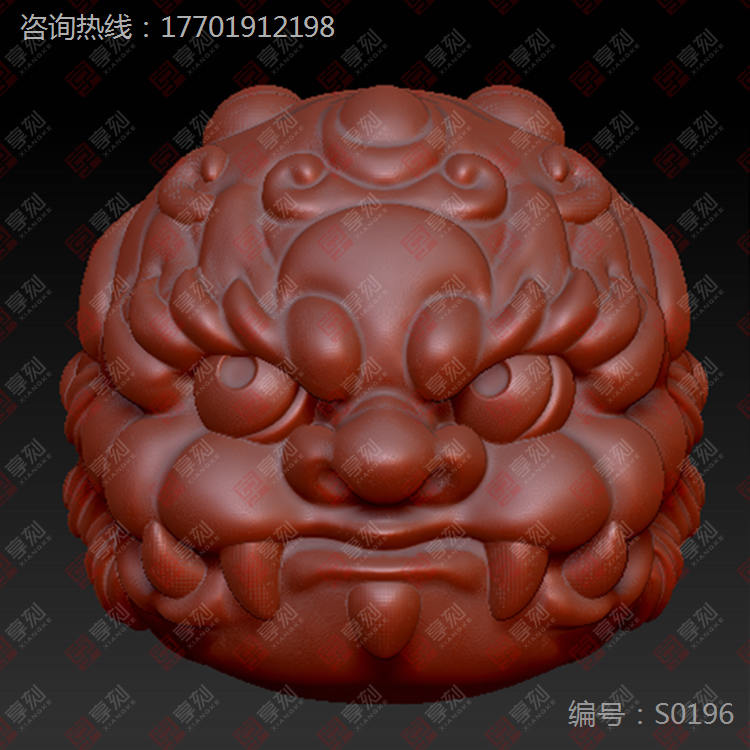 南紅珠子雕刻圖案