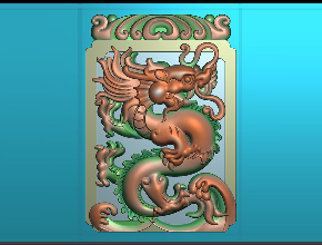 玉石龍牌吊墜圖片大全_享刻玉石雕刻機廠家提供