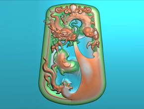 享刻玉雕機精雕圖庫下載中心_龍牌