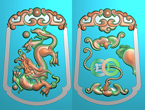 玉石雕刻機自動雕刻使用的,玉雕圖紙下載中心