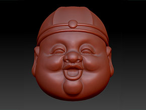 瑪瑙圓珠人物電腦精雕圖下載_享刻玉石雕刻機