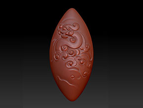 橄欖核雕刻機龍圖系列_電腦核雕機廠家