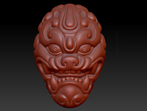 新款綠松珠子獸頭精雕圖案大全_綠松珠子加工機