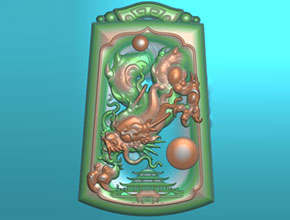 玉石雕刻工具精雕圖下載_翡翠龍牌雕刻機廠家