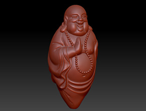 橄欖核佛祖核雕精雕圖案_多功能玉石雕刻機廠家