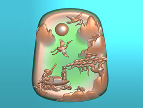 玉石自動雕刻機玉雕圖庫中心下載_享刻玉石雕刻