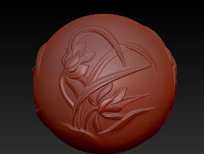 全自動珠子雕刻機_蘭花手串珠子精雕圖案