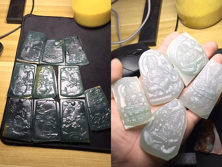 玉石雕刻機雕刻圖片