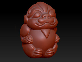 享刻YD22立體玉雕機_立體貔貅吊墜精雕圖紙下載