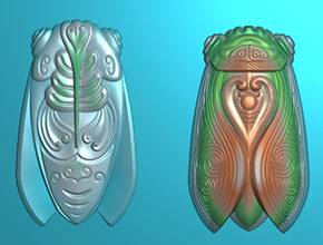 簡單自學玉石雕刻知了圖案_玉石雕刻機廠家