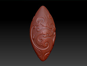 絞龍橄欖核電腦精雕圖下載_橄欖核自動數控雕刻