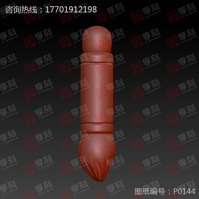 毛筆玉石雕刻圖案