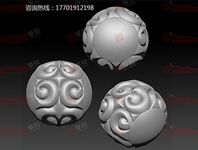 南紅珠子玉石電腦雕刻圖案大全_玉鼎享刻玉石雕