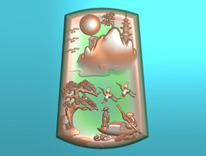 玉石山水雕刻圖案_全自動玉石雕刻機多少錢