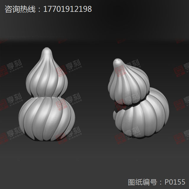 玉石水晶葫蘆玉雕圖案