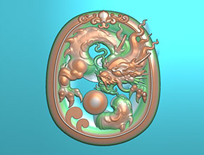 翡翠龍牌玉石雕刻圖案欣賞_享刻玉鼎玉器電腦雕