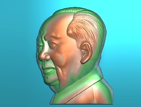 毛澤東浮雕精雕圖下載_享刻玉鼎雕刻機生產廠家