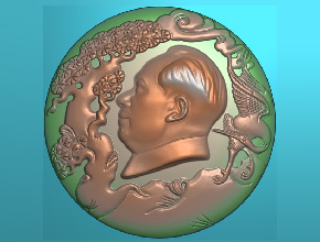 毛主席玉雕圖案大全_玉鼎享刻精雕雕刻機廠家