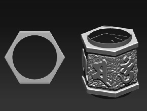 六字真言玉石珠子手串雕刻圖案_享刻精雕機廠家