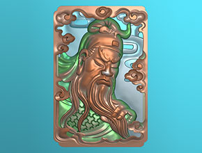 關公玉雕精雕圖紙大全_享刻玉石浮雕精雕機廠家