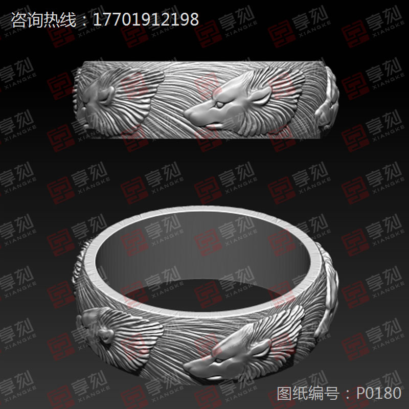 手鐲雕刻花精雕圖大全