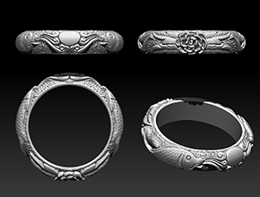 手鐲花件雕花大全_玉石手鐲雕刻機設備