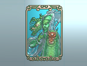 火爆款的關公玉石精雕圖_享刻玉石精雕雕刻機廠