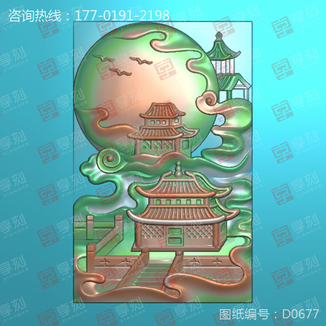 數控玉石雕刻機 精雕圖庫