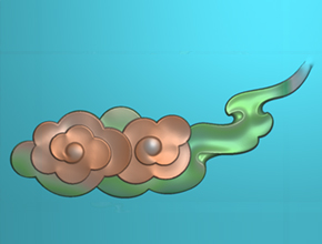 國潮祥云浮雕模型精雕圖紙_自動化玉石加工設備