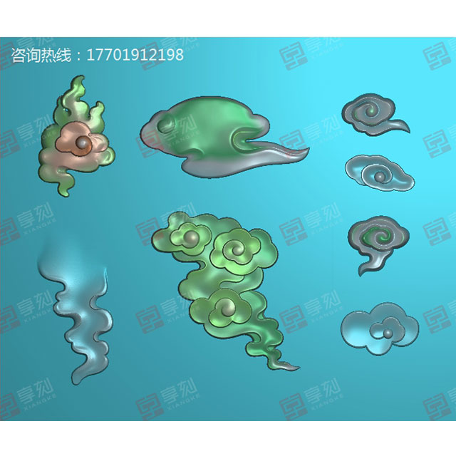 玉石精雕素材模型下載