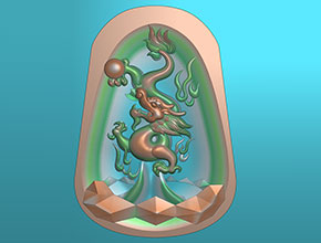 和田玉龍牌電腦雕刻圖_小型玉石雕刻機精雕機廠