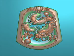 龍牌和田玉雕刻機精雕圖紙_玉器雕刻機廠家