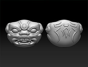 獅子珠子精雕雕刻模型圖_玉石珠子雕刻機廠家