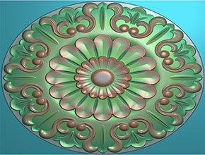 漂亮花件雕刻精雕圖_全自動玉石雕刻機廠家