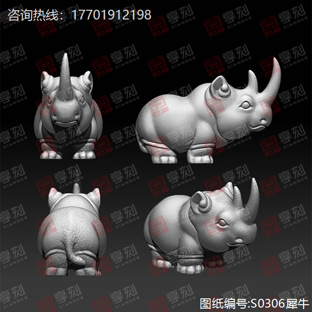 八駿馬浮雕電腦精雕圖