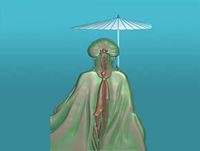 古代仕女玉雕圖紙下載_電腦玉石雕刻機廠家