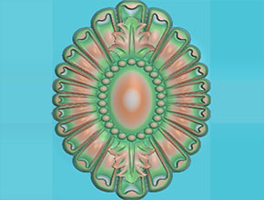 花件玉石雕刻電腦圖紙_電腦玉石雕刻機廠家